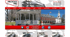 Desktop Screenshot of mackoulscars.com