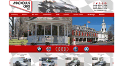 Desktop Screenshot of mackoulscars.net